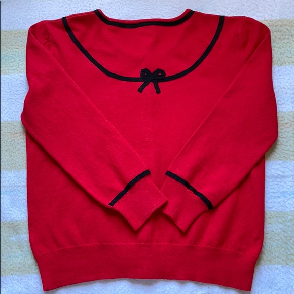Milly Minis Red Cardigan Girl size 10 - Picture 2 of 5